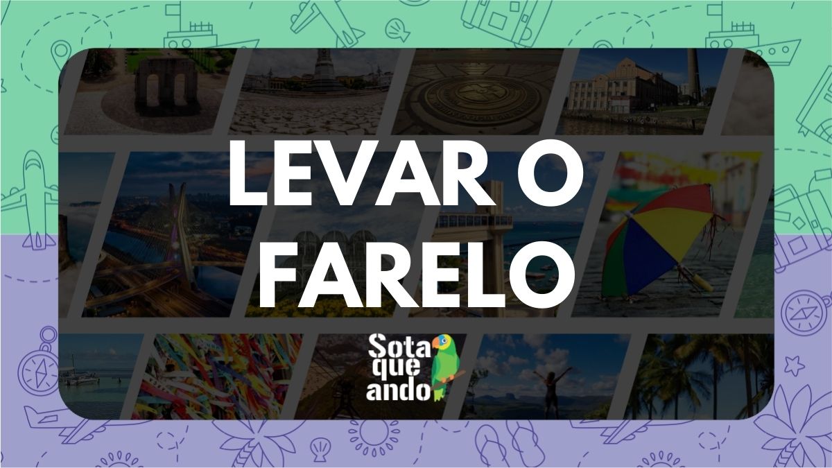 Gíria levar o farelo