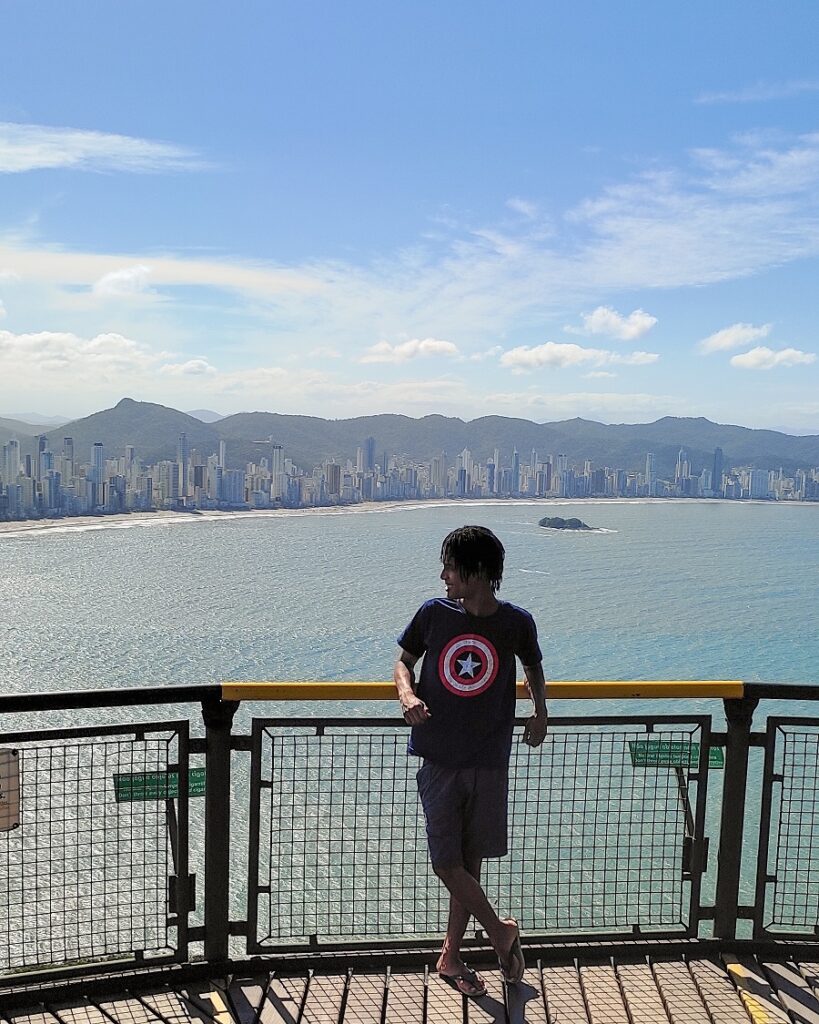 Morro da Aguada, em Balneário Camborií